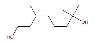 7-Hydroxy-3,7-dimethyloctan-1-ol